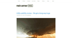 Desktop Screenshot of netrunner-mag.com
